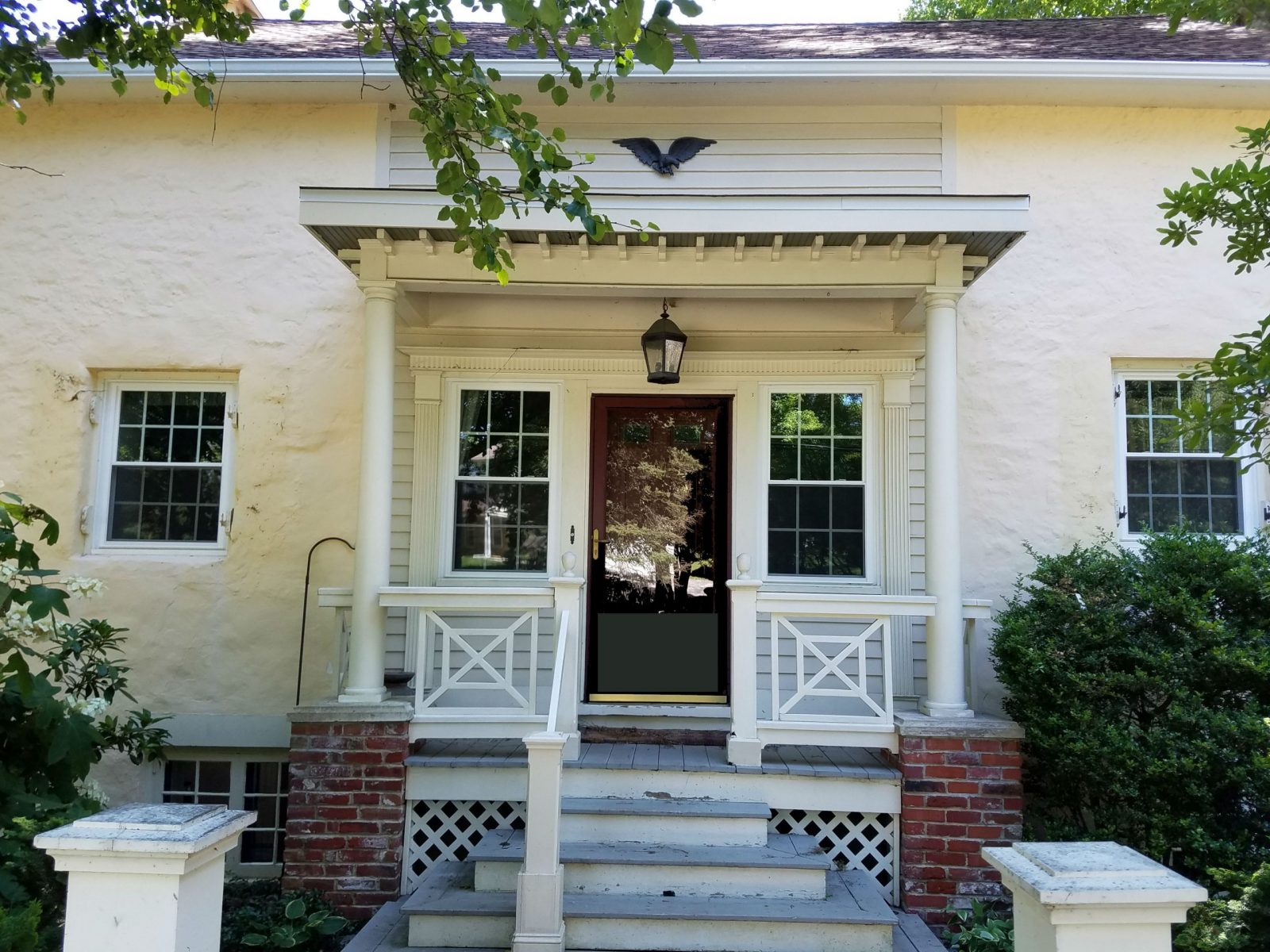 FRONT WAYNE EXTERIOR PAINT before