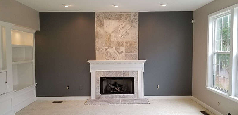 fireplace facelift