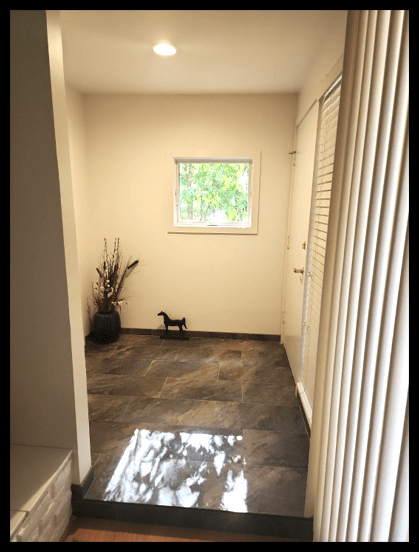 newly completed foyer renovation in berwyn pa