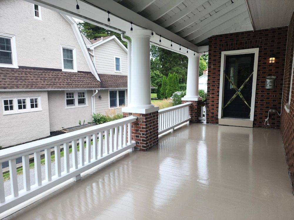 42 Wayne Porch Paint Finished