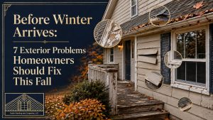 exterior problems you should fix this fall, exterior carpetry