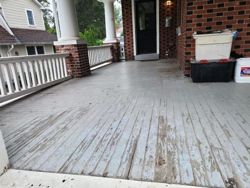 30 Wayne Porch Paint Before