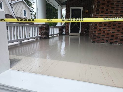 31 Wayne Porch Paint Finished