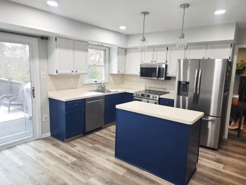 52 Glenside Cabinet  Walls Painting Finished