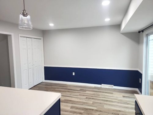 46 Glenside Cabinet  Walls Painting Finished