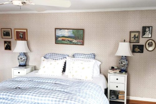 66 Bryn Mawr Paint  Wallpaper Before