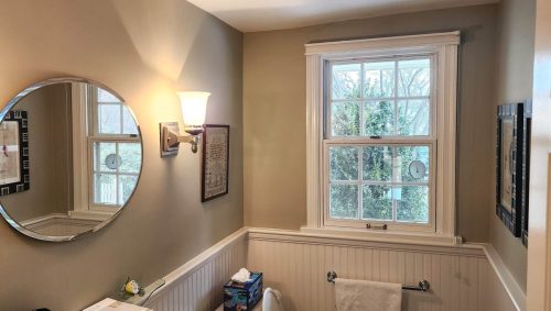 38 Bryn Mawr Paint  Wallpaper Before