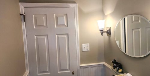 72 Bryn Mawr Paint  Wallpaper Before